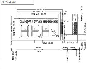 Layar Tampilan <span class=keywords><strong>Lcd</strong></span> 3 Inci 360*640 Antarmuka RGB Monitor <span class=keywords><strong>Lcd</strong></span> TFT 3 "Modul Tampilan <span class=keywords><strong>Lcd</strong></span> Tft - Product Image 3