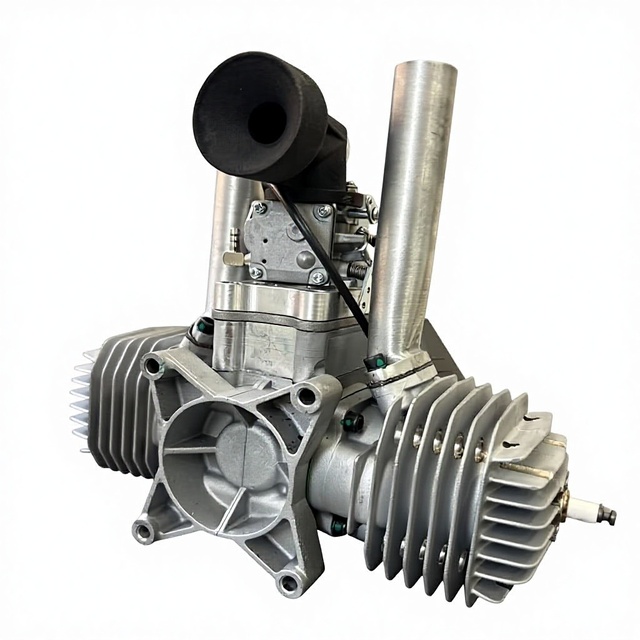 120CC Drone Gasoline Engine Two-Stroke UAV Fuel Engine for Fix Wing Airplane Propeller Aircraft