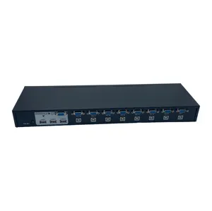 FJ-810UK Fjgear 8 port vga kvm switcher 8 bilgisayar ana bilgisayarları paylaşılır bir monitör ve bir fare 1920*1080