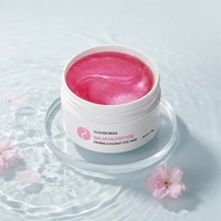 Crystal Verstraffende Radiant Mineral Sheet Oogmasker met Hyaluronzuur tegen Zwellingen, Rimpels & Verzorgend voor Alle Huidtypen
