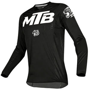 <span class=keywords><strong>Camiseta</strong></span> de Ciclismo de Manga Larga para Hombre, para <span class=keywords><strong>MTB</strong></span>, BMX, ATV, Descenso, Motociclismo Todoterreno, Transpirable, de Secado Rápido, de Poliéster, para Fitness - Product Image 3