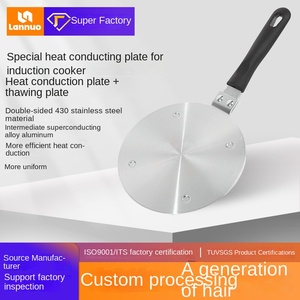 <span class=keywords><strong>Plaque</strong></span> de Conduction Thermique pour Cuisinière à <span class=keywords><strong>Induction</strong></span> Lennon, <span class=keywords><strong>Plaque</strong></span> Magnétique Universelle en Acier Inoxydable avec Poignée <span class=keywords><strong>Amovible</strong></span>, Adaptateur d'<span class=keywords><strong>Induction</strong></span> - Product Image 5
