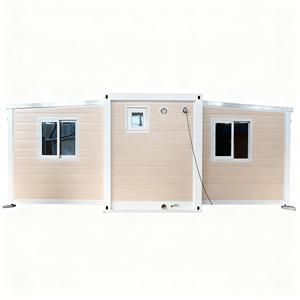 Casa Contenedor Expandible de Color Personalizado, Panel Sándwich Prefabricado, Casa Modular Pequeña Plegable, Casa Móvil de 36 o 72 <span class=keywords><strong>Metros</strong></span> <span class=keywords><strong>Cuadrados</strong></span> - Product Image 2