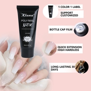 Non-Toxic Vegan UV <b>Gel</b> <b>Nail</b> Polish 60ml Water-Based Long Wear Private Label Luxury French StyleNail Extension Professional - Product Image 5