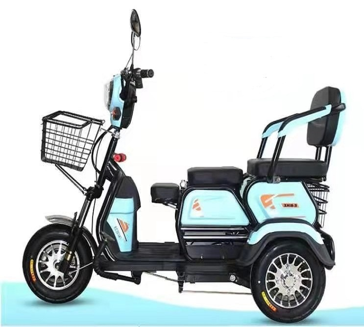 Elderly electric car three wheel city electric bike three wheel bikes for old people 600w 48v20ah 25km/h