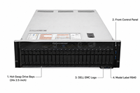Server Rak 4U R940 Rekondisi Quad Socket Intel Xeon Scalable DDR4 SAS SATA untuk Perusahaan