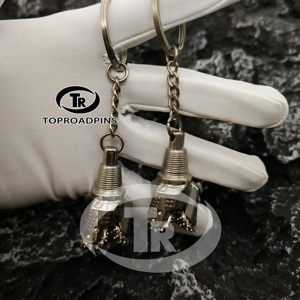 Simons Chat Animal Porte-clés en métal personnalisé Porte-clés en métal - Product Image 1