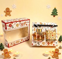 Coffret Cadeau Aromathérapie Noël au Gingembre : Bougie Parfumée Faite Main et Diffuseur à Bâtonnets – Parfum Longue Durée, Décoration Maison, Cadeau de Fêtes