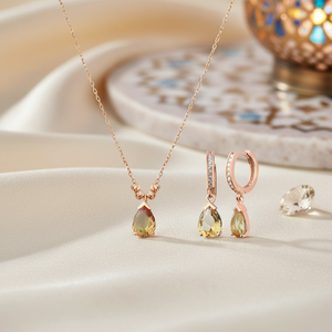 Ensemble de bijoux fins Azuris en argent sterling 925 avec zircon Sultanite, fabriqué en Turquie - Product Image 3