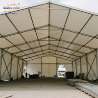 Carpa de Aluminio, Estructura Resistente y Versátil, Carpa para Taller, Almacén, Carpa Temporal Fácil de Montar, Carpa para Eventos al Aire Libre
