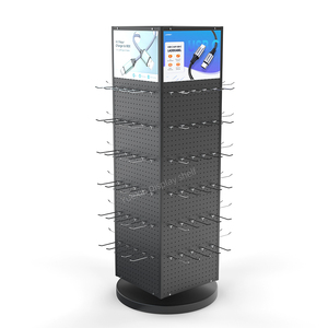 Scaffale di Merchandising professionale per negozi approvato espositori in ferro misto e legno - Product Image 2