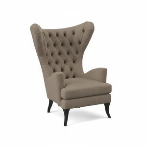 Sillón Moderno de Madera Tamaño King, Sillón de Alta Comodidad para Sala de Estar, Hotel, Restaurante, Fiestas |   Decoración para Bodas - Product Image 1