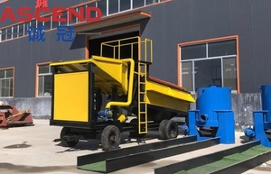 Nhà Máy rửa vàng cầm tay để khai thác vàng cát phù sa với công suất 50 100 TPH ở Đông Phi - Product Image 4