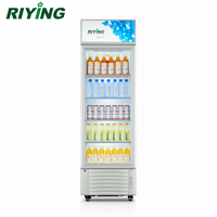 278 litres Refroidisseur D'affichage De Boisson Refroidisseur Vitrine Commerciale de Réfrigérateur LG-278