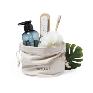 Beauty Case in cotone naturale, merchandising sostenibile - Product Image 3