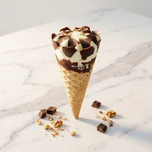 Cornets de <span class=keywords><strong>glace</strong></span> miniatures à la <span class=keywords><strong>vanille</strong></span>, 60 pièces/boîte, pour fêtes d'anniversaire et célébrations pour enfants, vente en gros - Product Image 1
