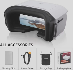 Lunettes FPV Walksnail avec écran HD clair et design durable pour les missions d'urgence en drone FPV - Product Image 6