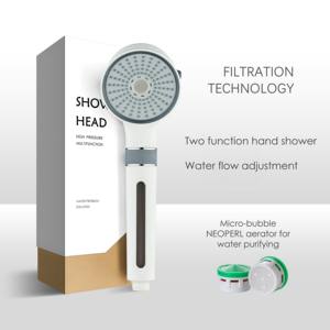 Pomme <span class=keywords><strong>de</strong></span> <span class=keywords><strong>douche</strong></span> à main filtrée en ABS à 3 fonctions Pomme <span class=keywords><strong>de</strong></span> <span class=keywords><strong>douche</strong></span> haute <span class=keywords><strong>pression</strong></span> à économie d'eau pour les soins <span class=keywords><strong>de</strong></span> la peau dans la salle <span class=keywords><strong>de</strong></span> bain - Product Image 5
