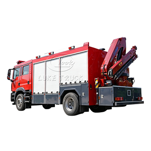 Camion de Secours et de Lutte Contre l'Incendie SINOTRUK SITRAK 6 Roues avec Outils de Sauvetage - Product Image 1