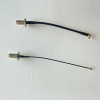 Connecteur coaxial mâle RF, excellent blindage et anti-interférences, impédance de caractéristique constante