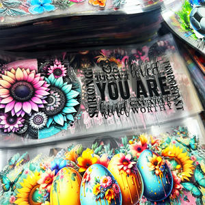 Autocollants de transfert UV DTF professionnels pour la promotion et la publicité des marques, impression couleur HD personnalisée avec logo - Product Image 3