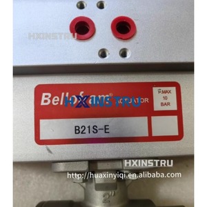 Nueva válvula de bola neumática Bellofram con interruptor de límite Modelo: B21S-E Acero inoxidable 316 P.MAX 10 BAR H - Product Image 2