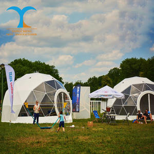 Dôme géodésique Prix d'usine Tente de villégiature Tente dôme en PVC Extérieur Hôtel Camping Dôme Maisons Maison à bulles à vendre - Product Image 2