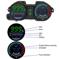 Desain baru Digital elektronik Speedometer sepeda motor CG TITAN LED ESD Digisplay Tachometer Odometer Speedo