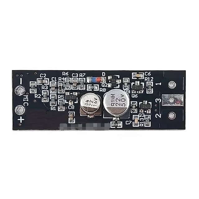 250 Ohm Power 48V Electret Condenser Microphone Amplifier Board Amplifier Microphone Module for Recording Conference Speech