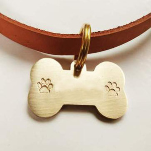 Chất Lượng Tốt Rắn Brass <span class=keywords><strong>Pet</strong></span> <span class=keywords><strong>Tag</strong></span> Brass Chia Nhẫn Rắn Brass Xương Trái Tim Vòng Hình Dạng <span class=keywords><strong>Tag</strong></span> Key Nhẫn - Product Image 6