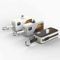 2025 cadeau créatif porte-clés Powerbank OEM Logo cadeau Portable Mini Power Bank 5000mah dans une boîte de marque de Logo de luxe