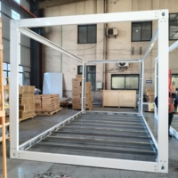 Kit de structure en acier pour maison préfabriquée en conteneur OEM, structure métallique galvanisée pour maison modulaire en conteneur