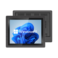 INNODA 15 pulgadas con ventiladores a prueba de agua IP66 Core pantalla táctil capacitiva todo en uno PC de panel Industrial