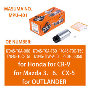 Pompes à carburant électriques MASUMA MPU-401 17045-T0A-000 17045-T0C-T50 17045-T0C-T51 Pompe à carburant automobile pour HONDA pour <span class=keywords><strong>MAZDA</strong></span> pour MITSUBISHI - Product Image 2