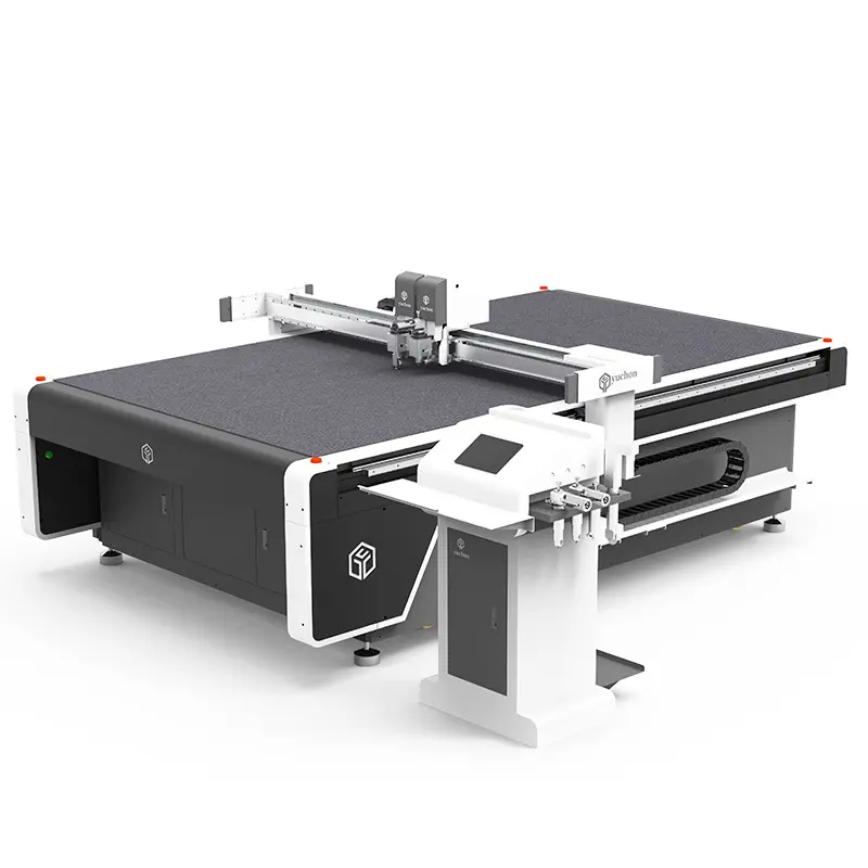 CNC intelligente Flachbettbox Prototypplotter Karton wellpappe schneiden automatische Schneidemaschine zu verkaufen