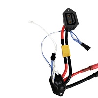 Kustom Pabrik XT90 konektor tipe D daya 2 Pin & kabel 6 Pin Harness untuk skuter
