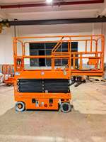 300kg 3,9m Mini Elektrische Hydraulische Scherenhebebühne Tragbare Mobile Arbeitsbühne Kleine Hebevorrichtung