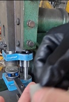 Machine à poinçonner avec moules à bijoux personnalisés pour bijoux en or/argent et formage par presse manuelle