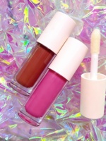 Gloss à lèvres liquide minéral mat végétalien imperméable, transparent, à marque privée, prix de gros, échantillon gratuit