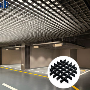 Rejilla de Techo Suspendido de Aluminio de Clase Industrial Moderna FangfeiMeier, Perforada, Transparente, Impermeable e Ignífuga - Product Image 1