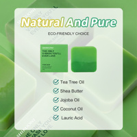 Savon intime pour femmes en gros, soin intime féminin, acide kojique, menthe, arbre à thé, pH équilibré, apaisant, nettoyant, savon intime Yoni