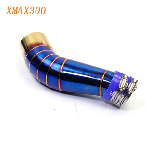 Filtre à air pour moto, nouveau pour Yamaha NMAX NVX155 XMAX300, filtre à air bleu brûlé, tuyau d'entrée agrandi - Product Image 4