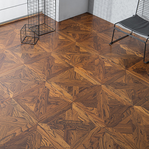 Suelo de Parqué de Olmo Multicapa de 20 mm, Grado ABCD, con Acabado Laca UV Suave y Reductor de Ruido, Estilo Victoriano, para Uso Comercial - Product Image 1
