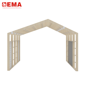 Jardin d'enfants Jouets <span class=keywords><strong>pour</strong></span> enfants Meubles <span class=keywords><strong>en</strong></span> <span class=keywords><strong>bois</strong></span> <span class=keywords><strong>pour</strong></span> bébés Assemblage Combinaison présentoirs casier de classe professionnel - Product Image 3