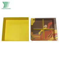 Boîte de rangement pour gâteaux élégante et personnalisée de haute qualité en gros, emballage cadeau alimentaire fait à la main, boîte en papier, boîte à gâteaux de lune magnétique pour les croustilles