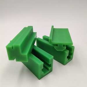 CNC süreci parçaları konveyör zinciri Guides kılavuzları raylar naylon PE HDPE plastik makale kılavuz rayı konveyör bant kılavuzları mühendislik - Product Image 4