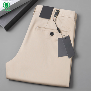 <span class=keywords><strong>Pantaloni</strong></span> <span class=keywords><strong>Chino</strong></span> da <span class=keywords><strong>Uomo</strong></span> Personalizzati, Stile <span class=keywords><strong>Slim</strong></span> Fit di Alta Qualità, Casual Business, Leggeri in Misto Cotone - Product Image 3
