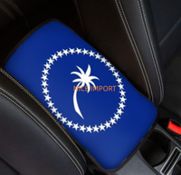Meilleures ventes : Coussin de protection universel pour accoudoir de console centrale de voiture, motif drapeau des Bahamas, compatible SUV, berline, camion
