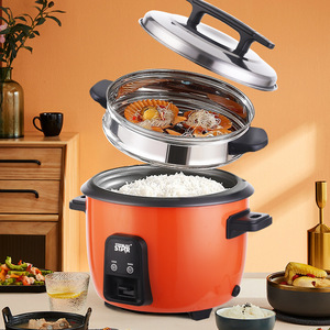 Winningstar Rice Cooker 3.6L Orange Multi-Purpose Electric <b>Drum</b> Shape Kitchen Appliance - Product Image 4