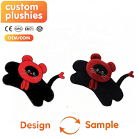Coussin en peluche chat mignon, coussin en peluche doux, vente en gros, fabricant de jouets en peluche personnalisés, décoration de canapé et cadeaux pour enfants